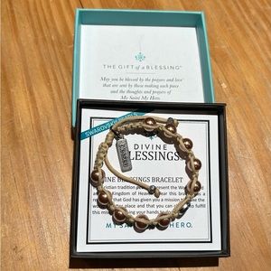 My Saint My Hero Divine Blessings Bracelet NWOT